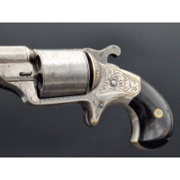 Armes de Poing MOORE PATENT FIREARMS COMPANY FRONT LOADING REVOLVER 1864 Calibre 32 TEAT-FIRE  - USA XIXè {PRODUCT_REFERENCE} - 