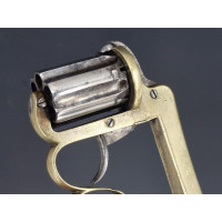 Armes de Poing REVOLVER COUP DE POING POIGNARD dit APACHE  BREVETE J. DELEAXHE ou DELHAXHE - PISTOLET SORTIE DE BAL 1870 {PRODUC