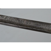 Catalogue Magasin SABRE D'OFFICIER MAJOR DU 2è Régiment de CHASSEUR A CHEVAL 1er Modèle 1802 - FRANCE CONSULAT {PRODUCT_REFERENC