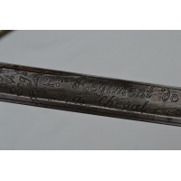 Catalogue Magasin SABRE D'OFFICIER MAJOR DU 2è Régiment de CHASSEUR A CHEVAL 1er Modèle 1802 - FRANCE CONSULAT {PRODUCT_REFERENC