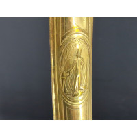 Archives  SABRE DE LUXE D'OFFICIER SUPERIEUR DE MARINE à GODRONS EPOQUE CONSULAT - FRANCE PREMIER EMPIRE {PRODUCT_REFERENCE} - 1