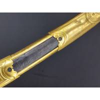 Archives  SABRE DE LUXE D'OFFICIER SUPERIEUR DE MARINE à GODRONS EPOQUE CONSULAT - FRANCE PREMIER EMPIRE {PRODUCT_REFERENCE} - 2