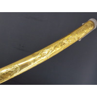 Archives  SABRE DE LUXE D'OFFICIER SUPERIEUR DE MARINE à GODRONS EPOQUE CONSULAT - FRANCE PREMIER EMPIRE {PRODUCT_REFERENCE} - 2