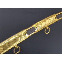 Archives  SABRE DE LUXE D'OFFICIER SUPERIEUR DE MARINE à GODRONS EPOQUE CONSULAT - FRANCE PREMIER EMPIRE {PRODUCT_REFERENCE} - 3