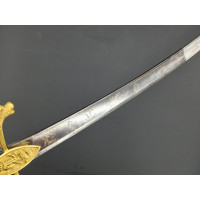 Archives  SABRE DE LUXE D'OFFICIER SUPERIEUR DE MARINE à GODRONS EPOQUE CONSULAT - FRANCE PREMIER EMPIRE {PRODUCT_REFERENCE} - 3