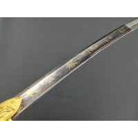 Archives  SABRE DE LUXE D'OFFICIER SUPERIEUR DE MARINE à GODRONS EPOQUE CONSULAT - FRANCE PREMIER EMPIRE {PRODUCT_REFERENCE} - 1