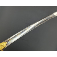 Archives  SABRE DE LUXE D'OFFICIER SUPERIEUR DE MARINE à GODRONS EPOQUE CONSULAT - FRANCE PREMIER EMPIRE {PRODUCT_REFERENCE} - 3