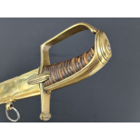 Armes Blanches SABRE D'OFFICIER DE HUSSARD AU COQ fin LOUIS XVI - FRANCE - REVOLUTION - PREMIER EMPIRE {PRODUCT_REFERENCE} - 4