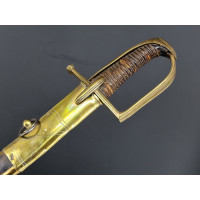Armes Blanches SABRE D'OFFICIER DE HUSSARD AU COQ fin LOUIS XVI - FRANCE - REVOLUTION - PREMIER EMPIRE {PRODUCT_REFERENCE} - 5