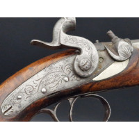 Catalogue Magasin PISTOLET HENRY DERRINGER PHILADEPHIA 1830 - 1835 PERCUSSION POCKET CALIBRE 45 2"1/2 - USA XIXè {PRODUCT_REFERE