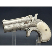 Armes de Poing PISTOLET REMINGTON DOUBLE DERINGER MODEL 3 GRAVURE SRPINGFIELD CALIBRE 41RF RIMFIRE - US XIXè {PRODUCT_REFERENCE}