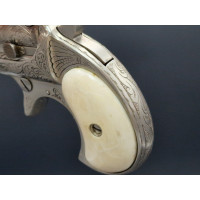 Armes de Poing LUXUEUX PISTOLET REMINGTON DOUBLE DERINGER Gravé Nickelé Calibre 41 RIMFIRE - US XIXè {PRODUCT_REFERENCE} - 5