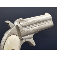 Armes de Poing LUXUEUX PISTOLET REMINGTON DOUBLE DERINGER Gravé Nickelé Calibre 41 RIMFIRE - US XIXè {PRODUCT_REFERENCE} - 7