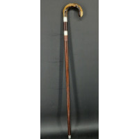 Armes de Poing CANNE FUSIL CALIBRE 12/50mm POIGNEE IMITANT LE BAMBOU  -  FRANCE XIXè {PRODUCT_REFERENCE} - 1