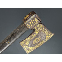 Armes Blanches PAIRE DE HACHES DE COMBAT QAJAR TABARZINE AXE INDO PERSAN OTTOMAN XVIIIè {PRODUCT_REFERENCE} - 3
