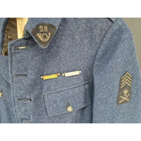 Militaria VAREUSE DE SERGENT DU 28è BATAILLON DES CHASSEURS MODELE 1916 FRANCE PREMIERE GUERRE MONDIALE {PRODUCT_REFERENCE} - 3