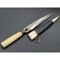 Coutellerie SUPERBE ET ATYPIQUE STYLET ITALIEN GENOIS XIXè {PRODUCT_REFERENCE} - 2