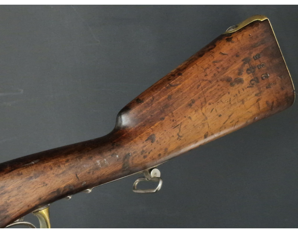Armes Longues CARABINE DE GENDARMERIE MODELE 1857 MANUFACTURE IMPERIALE DE CHATELLERAULT 1861 - FRANCE SECOND EMPIRE {PRODUCT_RE