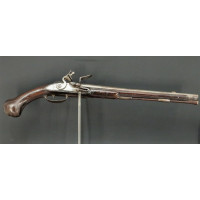 Armes de Poing LONG PISTOLET A SILEX DE CAVALERIE PRE-REGLEMENTAIRE DE LA MAISON DU ROI ROBERT CARRIER 1720 - FRANCE ANCIENNE MO