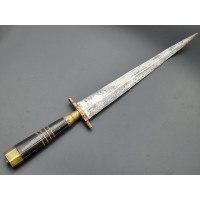 Coutellerie LONG   STYLET CORSE ROMIEU  XIXè  DOUBLE TRANCHANT  35CM {PRODUCT_REFERENCE} - 2