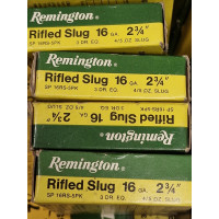 Munitions catégorie C CARTOUCHES CHASSE REMINGTON   SLUG  16 / 70 {PRODUCT_REFERENCE} - 1