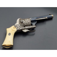 Armes de Poing LEFAUCHEUX REVOLVER DE LUXE   DOUBLE ACTION CALIBRE 7mm BROCHE  LF16811 -  FRANCE XIXè {PRODUCT_REFERENCE} - 2