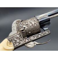 Armes de Poing LEFAUCHEUX REVOLVER DE LUXE   DOUBLE ACTION CALIBRE 7mm BROCHE  LF16811 -  FRANCE XIXè {PRODUCT_REFERENCE} - 5