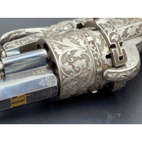 Armes de Poing LEFAUCHEUX REVOLVER DE LUXE   DOUBLE ACTION CALIBRE 7mm BROCHE  LF16811 -  FRANCE XIXè {PRODUCT_REFERENCE} - 7