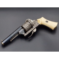 Armes de Poing LEFAUCHEUX REVOLVER DE LUXE   DOUBLE ACTION CALIBRE 7mm BROCHE  LF16811 -  FRANCE XIXè {PRODUCT_REFERENCE} - 9