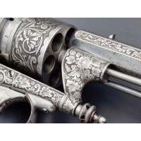 Catalogue Magasin CHAMELOT DELVIGNE  REVOLVER DE LUXE DOUBLE ACTION CALIBRE 12mm BROCHE FAURE LEPAGE -  FRANCE XIXè {PRODUCT_REF