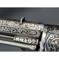 Catalogue Magasin CHAMELOT DELVIGNE  REVOLVER DE LUXE DOUBLE ACTION CALIBRE 12mm BROCHE FAURE LEPAGE -  FRANCE XIXè {PRODUCT_REF