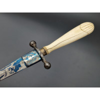 Coutellerie DAGUE DE CEINTURE STYLET   SOCIETE SECRETE FRANC-MACONNERIE - FRANCE XIXè {PRODUCT_REFERENCE} - 9