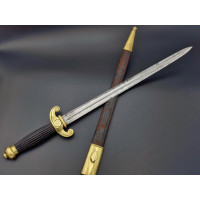 Militaria DAGUE OFFICIER ADMINISTRATION DE MARINE FRANCE XIXè {PRODUCT_REFERENCE} - 1