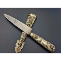 Coutellerie COUTEAU KNIFE CUCHILLO GAUCHO ARGENTIN ALPACA XIXè {PRODUCT_REFERENCE} - 5