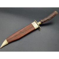 Coutellerie COUTEAU BOWIE KNIFE JAMES DIXON AND SONS SCHEFFIELD {PRODUCT_REFERENCE} - 1