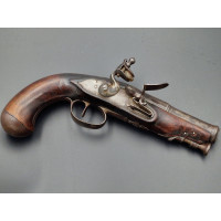 Armes de Poing PISTOLET A SILEX DE VOYAGE OU DE CAROSSE CALIBRE 13.2mm - FRANCE fin XVIIIè {PRODUCT_REFERENCE} - 2