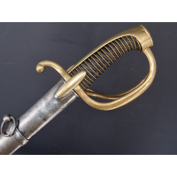 Armes Blanches SABRE OFFICIER D'ARTILLERIE MODELE AN IX À LA CHASSEUR MANUFACTURE IMPÉRIALE DU KLINGENTHAL  - FRANCE CENTS JOURS