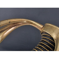 Armes Blanches SABRE OFFICIER D'ARTILLERIE MODELE AN IX À LA CHASSEUR MANUFACTURE IMPÉRIALE DU KLINGENTHAL  - FRANCE CENTS JOURS