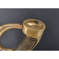 Armes Blanches SABRE OFFICIER D'ARTILLERIE MODELE AN IX À LA CHASSEUR MANUFACTURE IMPÉRIALE DU KLINGENTHAL  - FRANCE CENTS JOURS