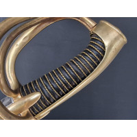 Armes Blanches SABRE OFFICIER D'ARTILLERIE MODELE AN IX À LA CHASSEUR MANUFACTURE IMPÉRIALE DU KLINGENTHAL  - FRANCE CENTS JOURS