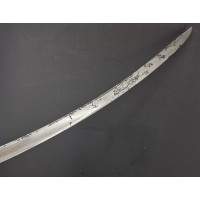 Armes Blanches SABRE OFFICIER D'ARTILLERIE MODELE AN IX À LA CHASSEUR MANUFACTURE IMPÉRIALE DU KLINGENTHAL  - FRANCE CENTS JOURS