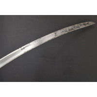 Armes Blanches SABRE OFFICIER D'ARTILLERIE MODELE AN IX À LA CHASSEUR MANUFACTURE IMPÉRIALE DU KLINGENTHAL  - FRANCE CENTS JOURS