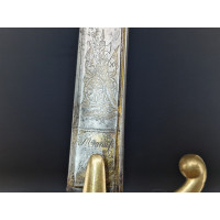 Armes Blanches SABRE OFFICIER D'ARTILLERIE MODELE AN IX À LA CHASSEUR MANUFACTURE IMPÉRIALE DU KLINGENTHAL  - FRANCE CENTS JOURS