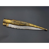 Coutellerie GRAND COUTEAU   NAVAJA ESPAGNE  DATE 1872   51CM  CATALOGNE DU SUD - ESPAGNE XIXè {PRODUCT_REFERENCE} - 1