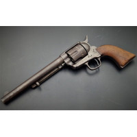 Armes de Poing REVOLVER COLT PEACEMAKER SINGLE ACTION MILITAIRE DE CAVALERIE  SAA 1873 US ARMY de 1877 CALIBRE 45LC - BACKWARDS 