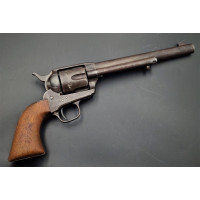 Armes de Poing REVOLVER COLT PEACEMAKER SINGLE ACTION MILITAIRE DE CAVALERIE  SAA 1873 US ARMY de 1877 CALIBRE 45LC - BACKWARDS 