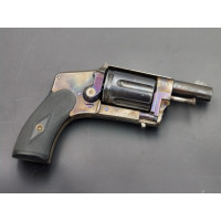 Armes de Poing REVOLVER BASCULANT CALIBRE 6MM VELODOG DD OURY BREVETE - BELGIQUE XIXè {PRODUCT_REFERENCE} - 2
