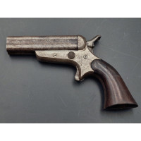 Armes de Poing PISTOLET POIVRIERE 4 CANONS   SHARPS et HANKINS  MODEL 3   1859  Calibre 32 RF - USA XIXème {PRODUCT_REFERENCE} -