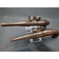 Armes de Poing PAIRE PISTOLET A SILEX  DE LA MARINE MARCHANDE   MODELE 1816  précoces  -  FRANCE RESTAURATION {PRODUCT_REFERENCE
