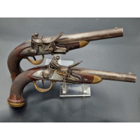 Armes de Poing PAIRE PISTOLET A SILEX  DE LA MARINE MARCHANDE   MODELE 1816  précoces  -  FRANCE RESTAURATION {PRODUCT_REFERENCE